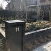 Litru matzwart geroba brievenbus tuinextra