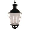 Kap rond buitenlamp 592 oud hollands donkergroen echt glas