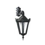 OH525 buitenlamp klasseik donkergroen oud hollandse wandlamp met kroontjes