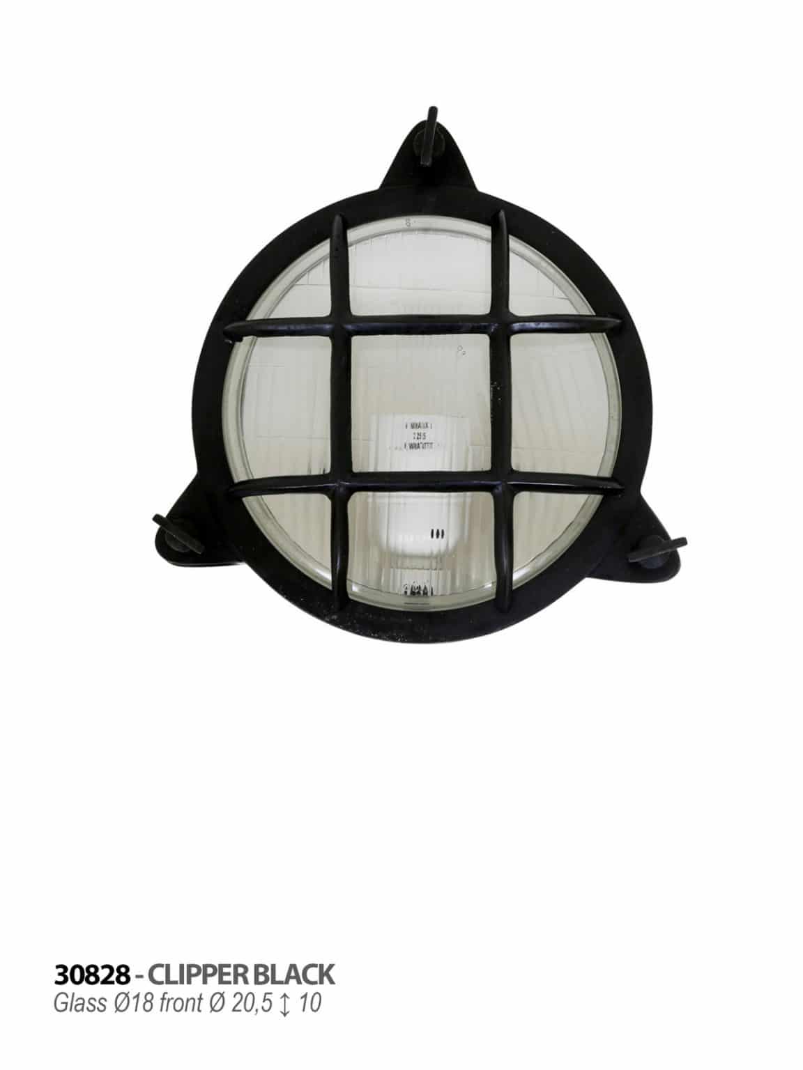 Clip buitenlamp matzwart clipper tuinextra