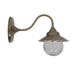 Cupid wandlamp buitenlamp messing verouderd antiek tuinextra