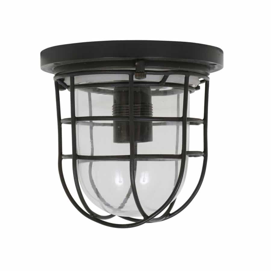 Hob plafondlamp zwart E27 tuinextra