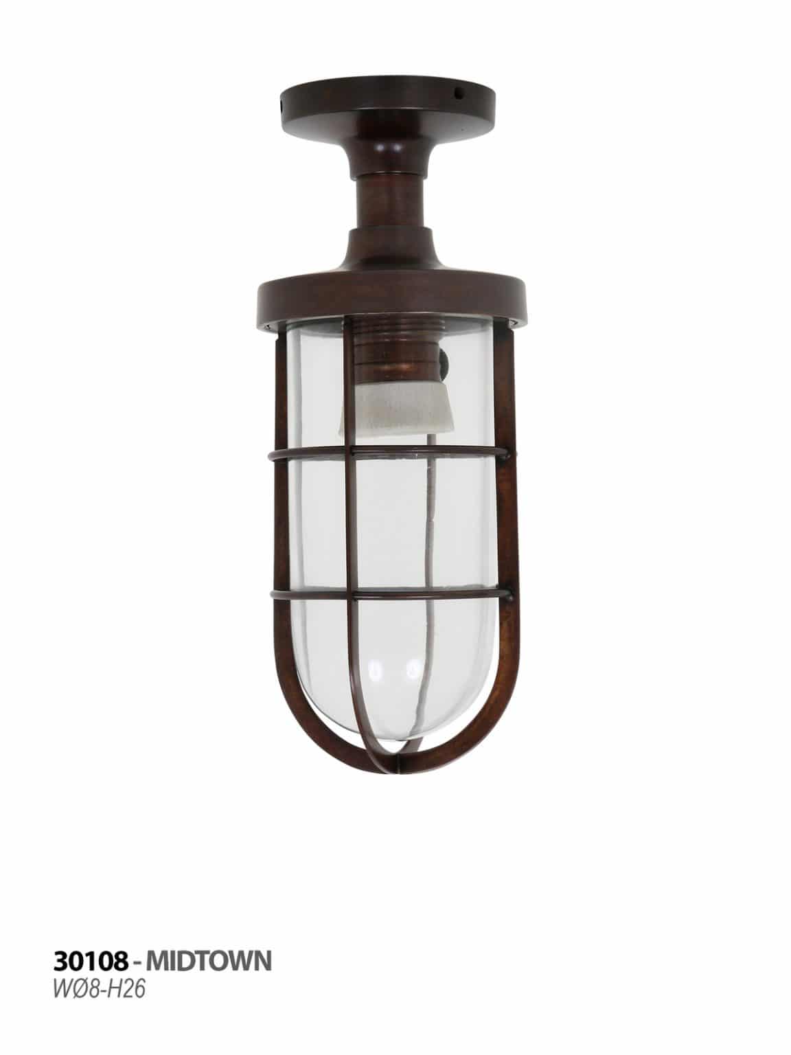 Town plafondlamp brons tuinextra buitenverlichting