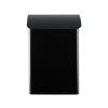brievenbus sp14 safepost 14 zwart wand tuinextra wandbrievenbus muur