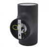 Frezoli Treviso 802.1.600 wandalmp up-downlight matzwart tuinextra buitenlampen