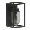 Buitenlamp Frits black finish TuinExtra vierkant messing burned brown