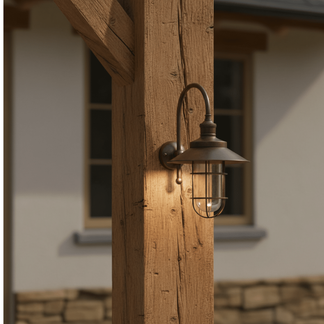 buitenlamp Jura brons finish tuinextra buitenverlichting