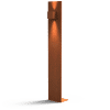 buitenverlichting cortenstaal tuinextra kaatsheuvel C4S 150 cm gardd