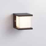 Buitenlamp Iser led tuinextra artdelight antraciet wandlamp
