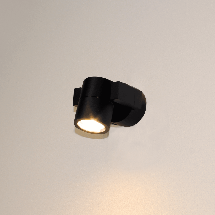 Buitenspot wandlamp buitenlamp Single wit gu10 artdelight