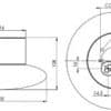 Buitenlamp Cairo klein Ifo electric porselein - Afbeelding 4