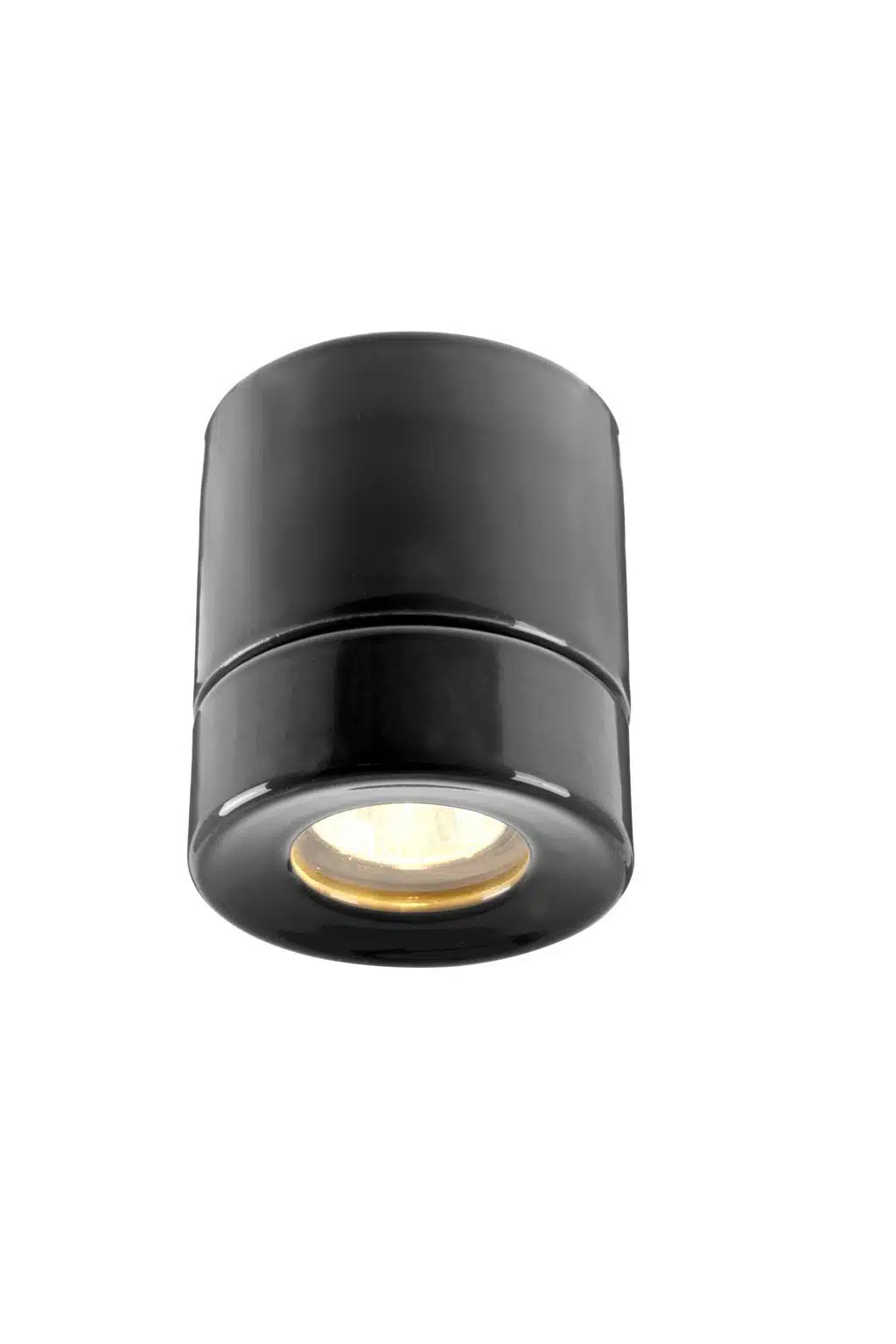 Light on ifo electric plafondlamp downlight porselein zwart gu10 tuinextra