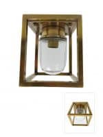 Plafondlamp messing ferryhill buitenlamp tuinextra