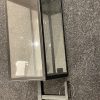 Buitenlamp vierkant zwart Rio XL opruiming wandlamp groot tuinextra