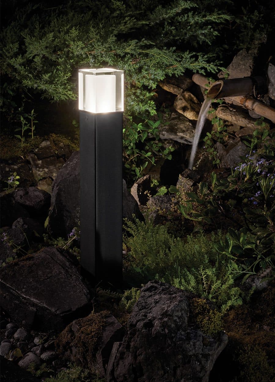 Arendal zwart buitenlamp tuinverlichting norlys 85 cm
