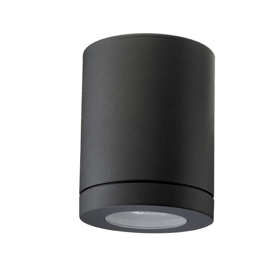 metro buitenlamp plafond downlight tuinextra GU10 zwart