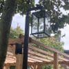 Lantaarnpaal modern Amsterdam XL zwart TuinExtra kaaatsheuvel buitenverlichting