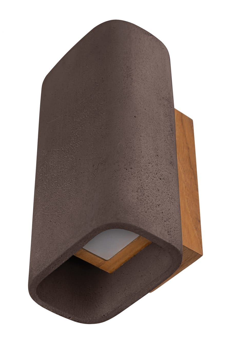 Con Teak loftlight bruin chocolate buitenlamp beton concrete teak tuinextra kaatsheuvel