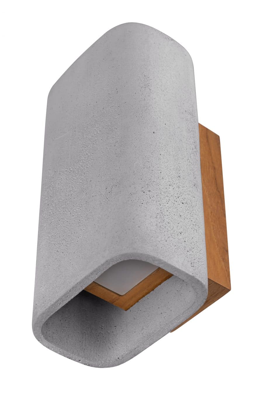 Con Teak loftlight grijs buitenlamp beton concrete teak tuinextra kaatsheuvel