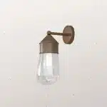 Buitenlamp drop 270.04.ort tuinextra wandlamp koper il fanale