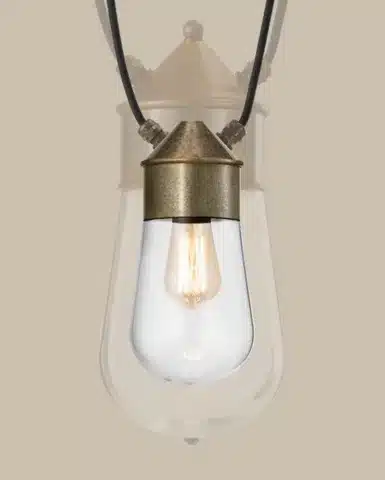 Buitenlamp drop 270.43.ort tuinextra hanglamp koper il fanale