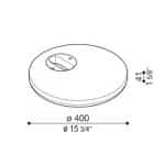 Hasta voet beton 40 cm