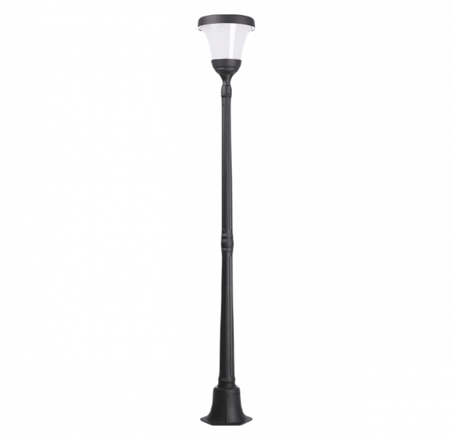 Oslo lantaarnpaal 160 cm tuinlamp solar goede kwalieteit zonne-energie tuinextra buitenverlichting