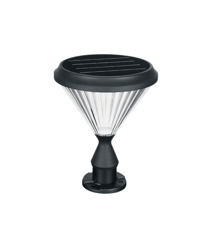 Paris solar 30 cm zonne-energie iplux tuinextra goede buitenlamp solar