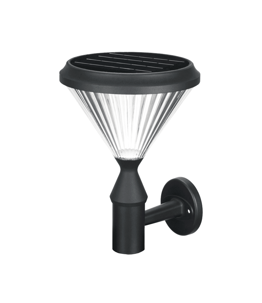 Wandlamp Paris solar zonnenenergie hoger opbrengst goede buitenlamp solar tuinextra iplux