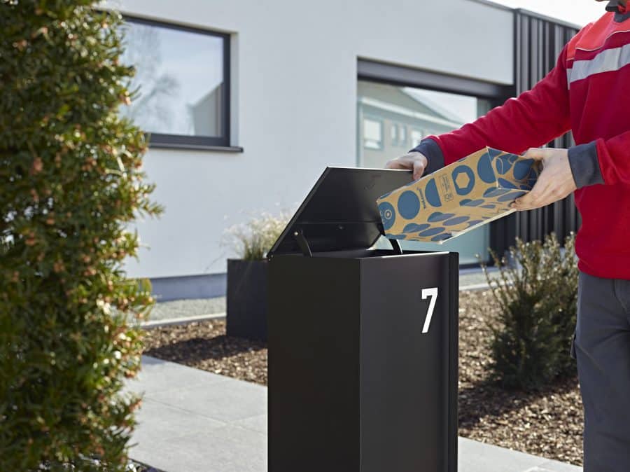 Pakketbrievenbus Dropbox Small zwart - Afbeelding 9