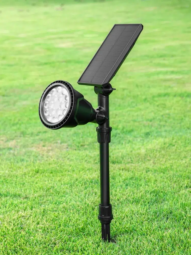 Prikspot pro plus 600 lumen solar zonne-energie spot aanlichten boom draadloos tuinextra