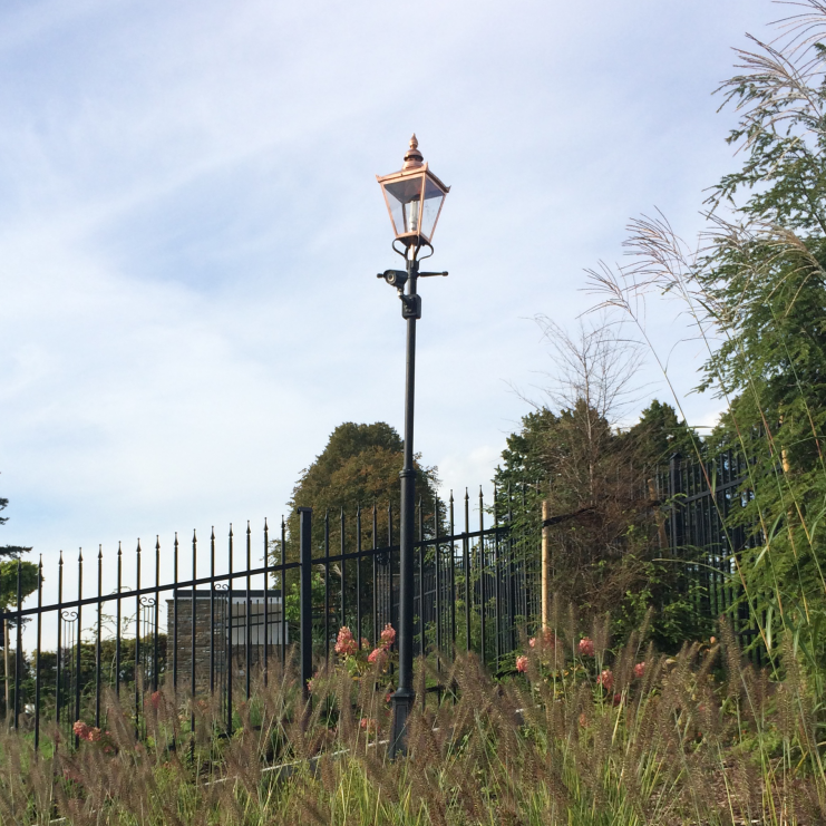 lantaarnpaal chelsea koper buitenlamp tuinverlichting tuinlamp tuinextra kaatsheuvel