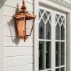 norlys chelsea koper plat messing 950 buitenlamp wandlamp exclusieve buitenverlichting tuinextra