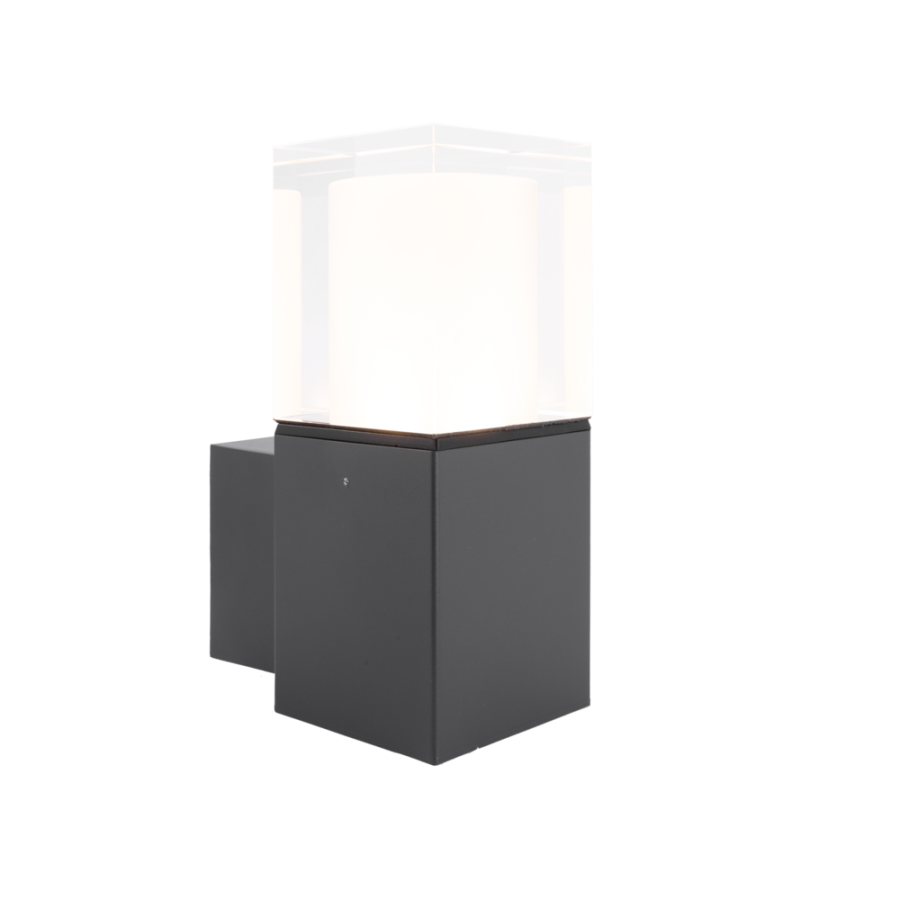 Arendal zwart grafietgrijs buitenlamp tuinverlichting norlys wandlamp E14 1250B