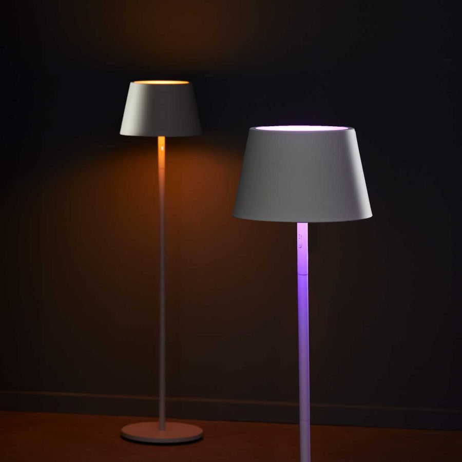 Modi Floor terraslamp schemerlamp led buiten oplaadbaar Loom Design TuinExtra kaatsheuvel buitenlamp wit