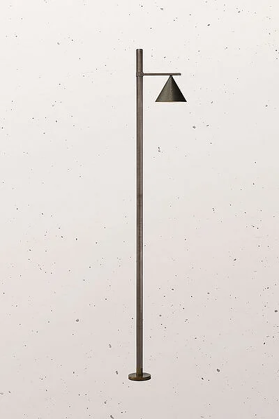 Il Fanale lantaarnpaal koper Cone Buitenlamp 286.20.OOB TuinExtra buitenverlichting tuinverlichting