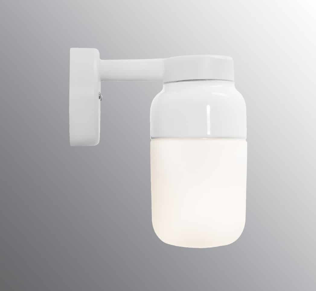 Ifo electric wall wit porselein wandlamp buitenlamp tuinextra