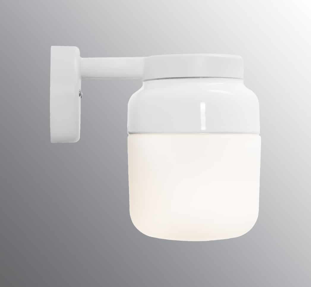 Ifo electric wall wit porselein wandlamp buitenlamp tuinextra