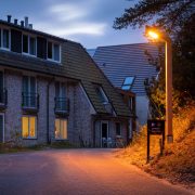 Strato lantaarnpaal hout tuinextra buitenverlichting timberlab