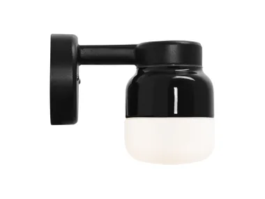 Ifo electric wall zwart porselein wandlamp buitenlamp tuinextra