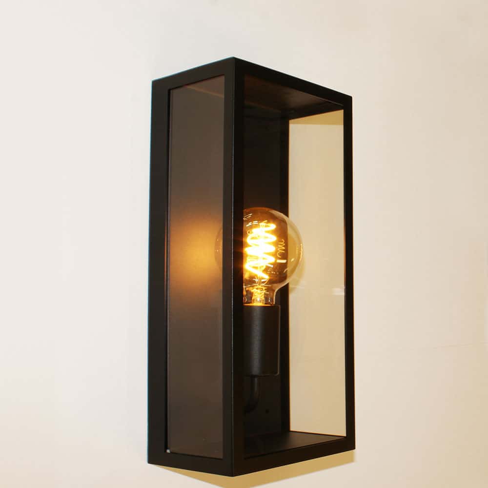 Buitenlamp Rowin 35 cm zwart Ardelight TuinExtra buitenverlichting wandlamp