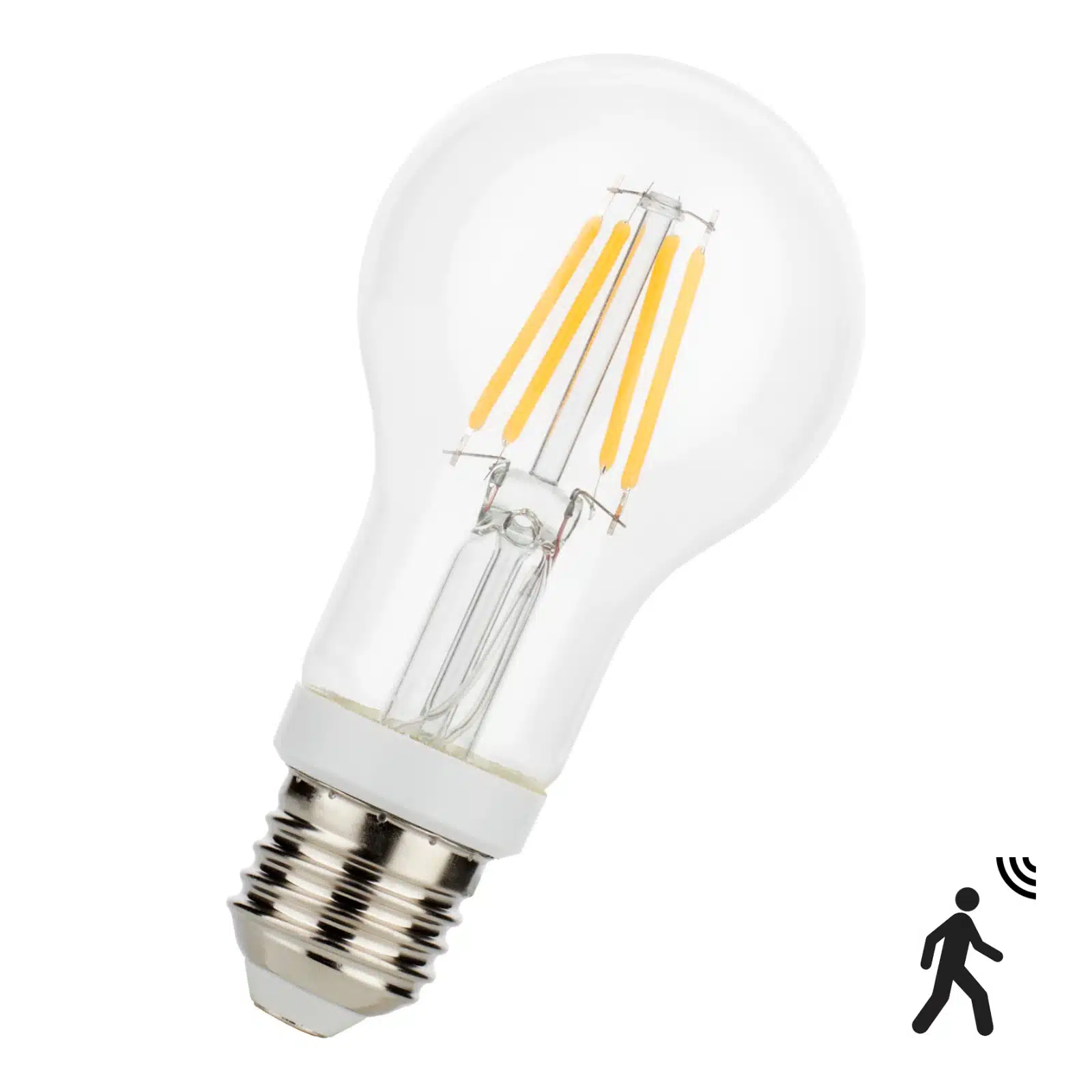ledlamp E27 sensor bewegingsmelder detectie 2700 kelvin 5 watt tuinextra buitenverlichting kaatsheuvel