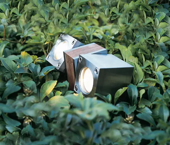 Royal Botania Q-bic RVS tuinspot 10 cm dubbel TuinExtra buitenverlichting