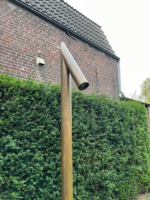 Buitenlamp Brugge TuinExtra koperen lantaarnpaal tuinverlichting