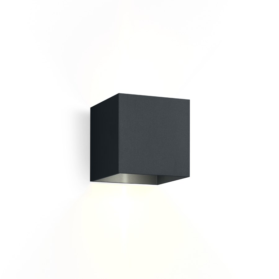 Wever & Ducré BOX 2.0 wandlamp in de kleur antracietgrijs - Tuinextra buitenverlichting