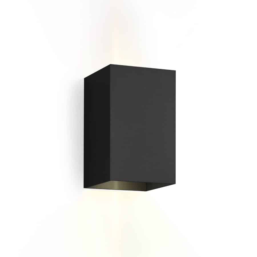 Wever & Ducré BOX 4.0 wandlamp in de kleur zwart - Tuinextra buitenverlichting