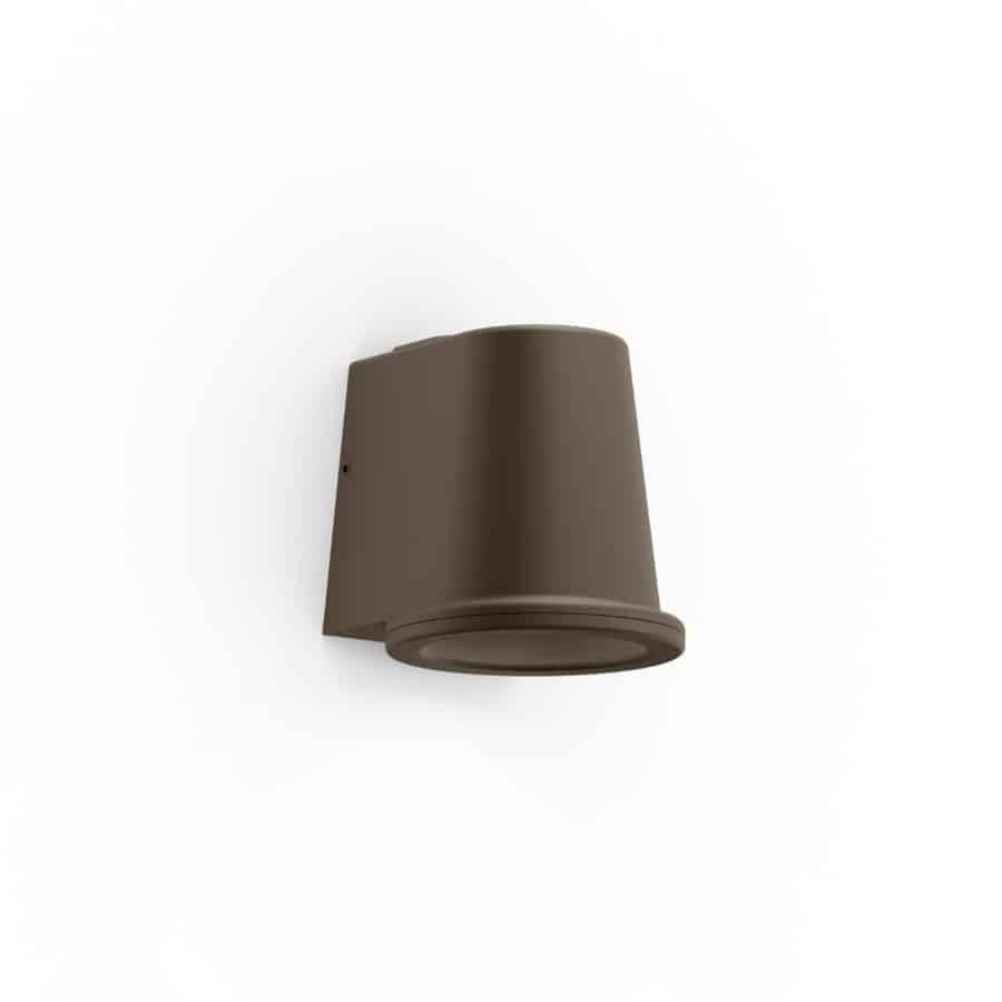 Wever & Ducré CLASCO 1.0 wandlamp in de kleur brons - Tuinextra buitenverlichting