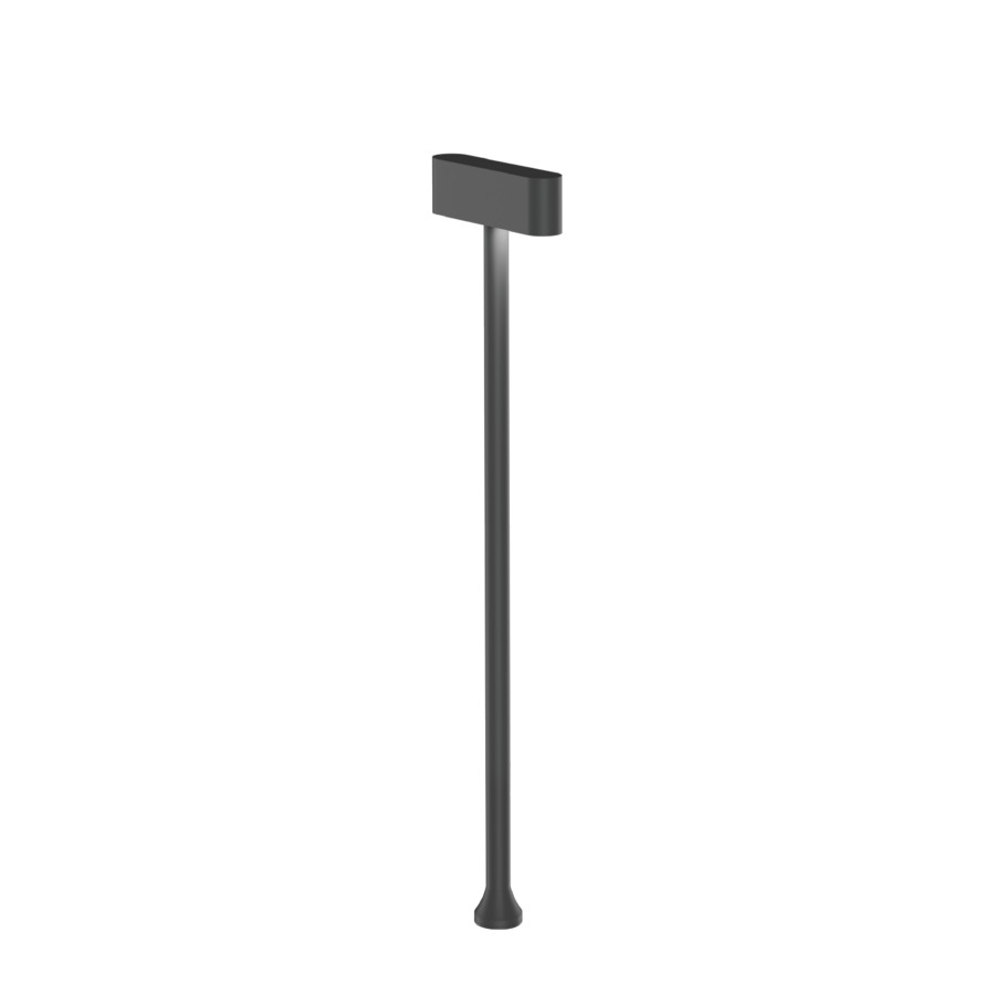 Wever & Ducré KIOSK 1.2 tuinlamp in de kleur antracietgrijs - Tuinextra buitenverlichting