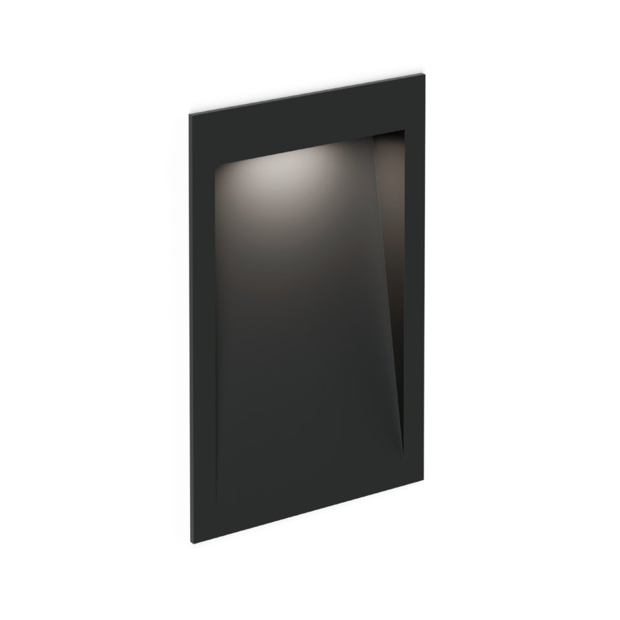 Wever & Ducré ORIS 2.0 inbouw wandlamp in de kleur zwart - Tuinextra buitenverlichting