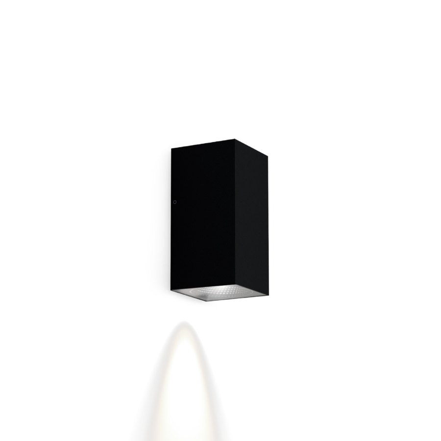 Wever & Ducré TRAIN 1.0 wandlamp in de kleur zwart - Tuinextra buitenverlichting